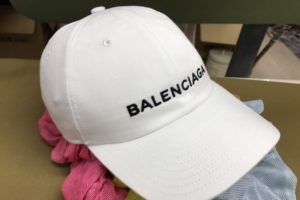 Balenciaga バレンシアガ のキャップをクリーニング 型崩れ直し クリーニング４０３ ヨンマルサン