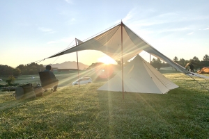 子供のために頑張るキャンプ クリーニング４０３ ヨンマルサン