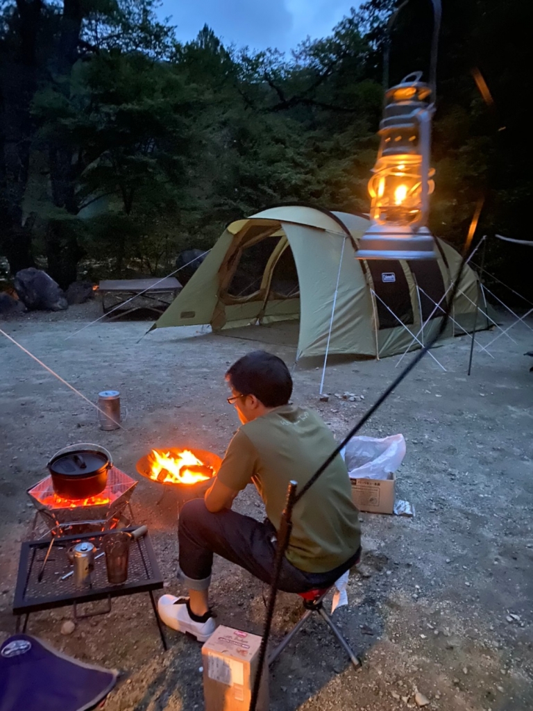 カズ ソロキャンプデビューしました クリーニング４０３ ヨンマルサン