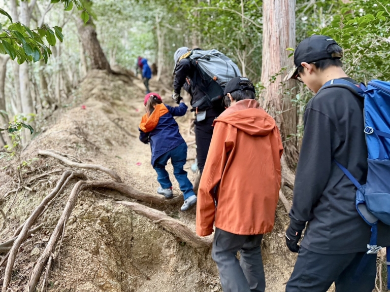 登山道の様子