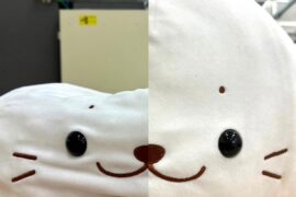 ぬいぐるみがふっくら蘇る綿交換❣しろたんがふかふかになりました☺