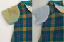 【ぬいぐるみのお洋服リペア】袖生地を新しく付け替えしまし